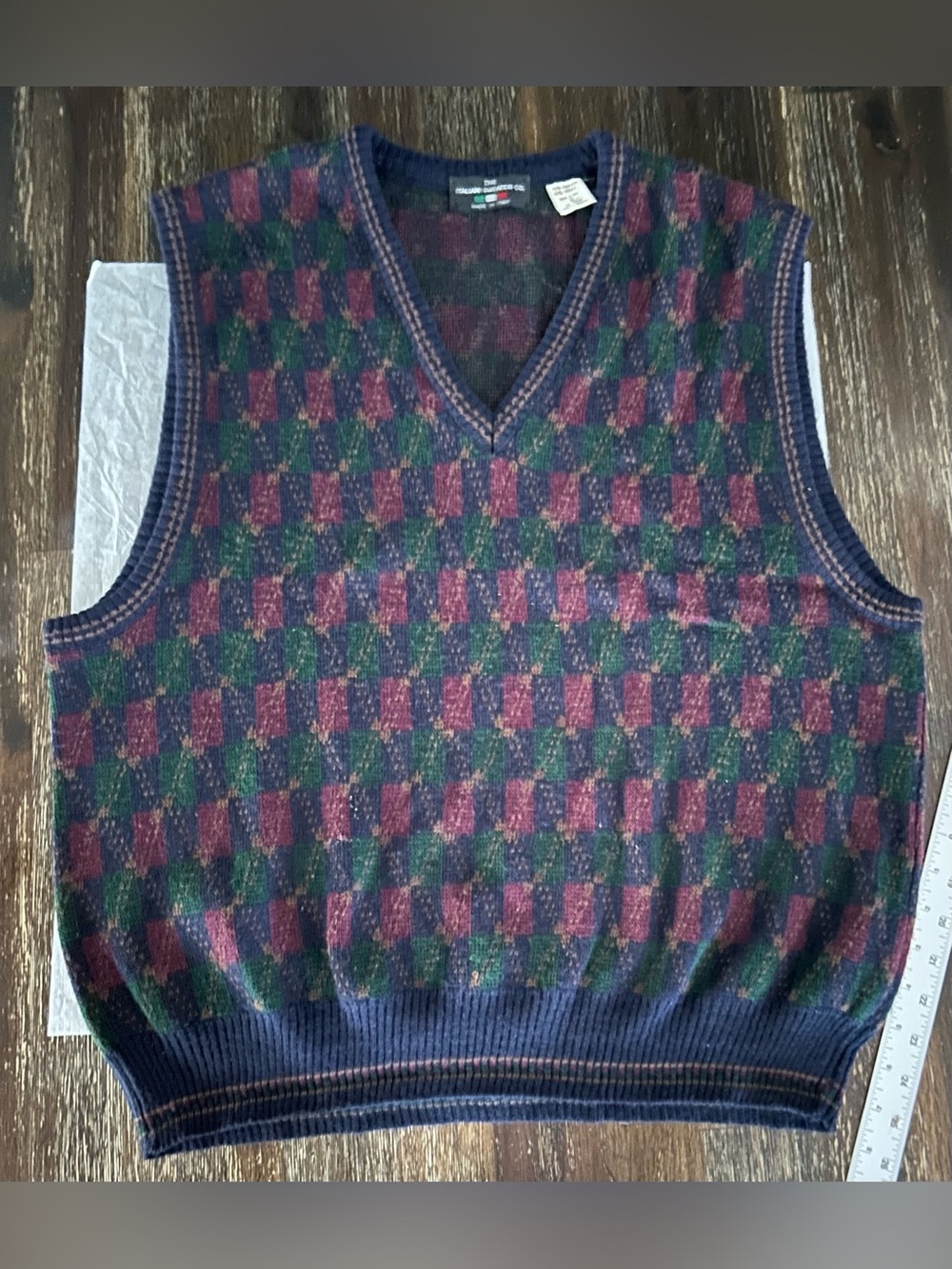 Vintage ITALIAN SWEATER CO
VINTAGE Wool blend Vest Men's